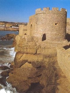 Ksar El Bahr (Castello del mare) simbolo di Safi, sulle rive dell'Oceano Atlantico, fu costruito nel XVI secolo dai portoghesi.