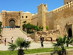 Rabat, Kasbah Oudaya, una città nella città. Per accedere a Oudaya, si deve passare dall'imponente e magnifica Bab-Al-Oudaya