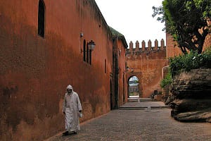 Fortezza inespugnabile, la Kasbah Oudaya, venne chiamata Mehdiya e divenne capitale imperiale con il sultano Mohammed Ben Abdellah