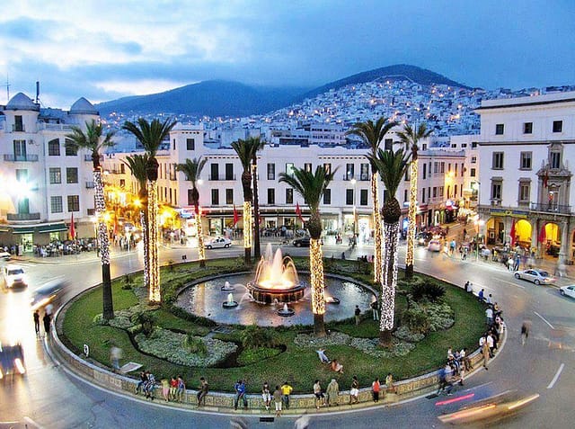Principale piazza di Tetouan - Marocco